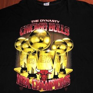 Chicago bulls Starter Dynasty championship shirt!